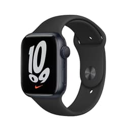 Apple Watch (Series 7) 2021 GPS 41 mm - Aluminio Negro - Correa deportiva Negro