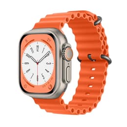 Apple Watch (Ultra) 2022 GPS + Cellular 49 mm - Titanio Gris - Correa Ocean Naranja