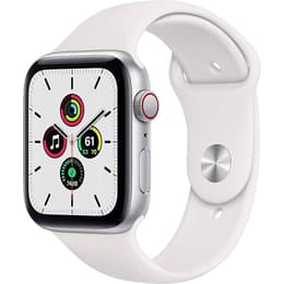 Apple Watch (Series SE) 2022 GPS + Cellular 40 mm - Aluminio Plata - Correa deportiva Blanco