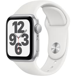 Apple Watch (Series SE) 2020 GPS + Cellular 40 mm - Aluminio Plata - Correa deportiva Blanco