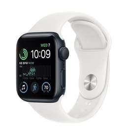 Apple Watch (Series SE) 2020 GPS 44 mm - Aluminio Gris - Correa loop deportiva Blanco