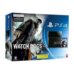 PlayStation 4 500GB - Negro + Watch Dogs