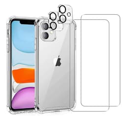 Funda iPhone 11 y 2 protectores de pantalla - TPU -