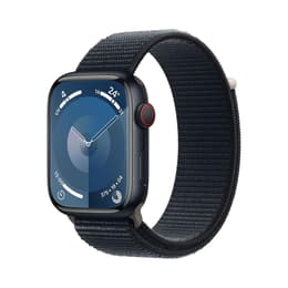 Apple Watch Series 9 (2023) GPS + Cellular 45 mm - Aluminio Medianoche - Correa loop deportiva Azul