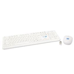 Simpletek Teclado QWERTY Inglés Wireless M&K INGLESE US Kit Mouse and Keyboard