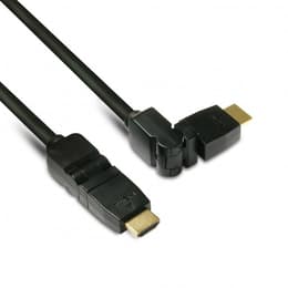 Metronic High Speed Rotating HDMI Male to Male 1.5m 370267 Cable