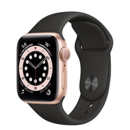 Apple Watch Series 5 (2019) GPS 40 mm - Aluminio Oro - Correa deportiva Negro