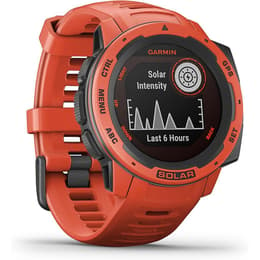 Relojes Garmin Cardio GPS Instinct Solar - Rojo