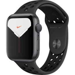 Apple Watch Series 5 (2019) GPS + Cellular 44 mm - Aluminio Gris espacial - Correa Nike Sport Negro