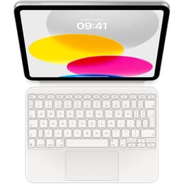 iPad Magic Keyboard Folio (iPad no incluido) 10.9" (2022) - Blanco - QWERTY - Español