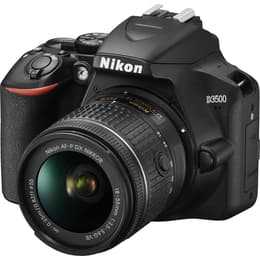Réflex D3500 - Negro + Nikon AF-P DX Nikkor 18-55mm f/3.5-5.6G f/3.5-5.6