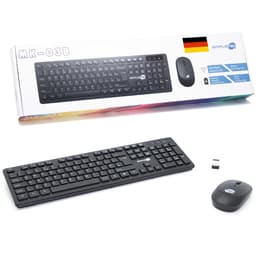 Simpletek Teclado QWERTZ Alemán Wireless MK-03B