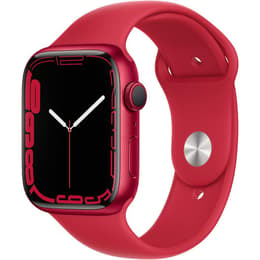 Apple Watch Series 7 (2021) GPS 45 mm - Aluminio Rojo - Correa deportiva Rojo