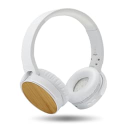 Cascos reducción de ruido wireless micrófono Metronic 480030 - Blanco