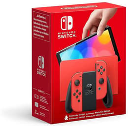 Switch OLED Edición limitada Super Mario Red + No