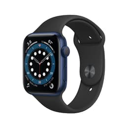 Apple Watch Series 6 (2020) GPS 40 mm - Aluminio Azul - Correa deportiva Negro