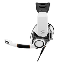 Cascos reducción de ruido gaming con cable micrófono Epos GSP 601 - Blanco/Negro