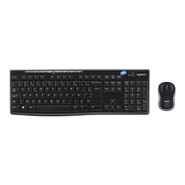 Logitech Teclado AZERTY Francés Wireless MK270