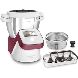 Robot olla Moulinex I-Companion Touch XL HF938E00 4,0000L -Blanco/Rojo