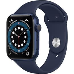 Apple Watch Series 6 (2020) GPS 44 mm - Aluminio Azul - Correa deportiva Azul