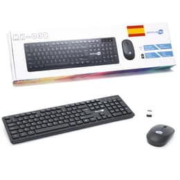 Simpletek Teclado QWERTY Español Wireless MK-03B