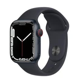 Apple Watch Series 7 (2021) GPS + Cellular 45 mm - Aluminio Medianoche - Correa deportiva Midnight