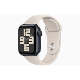 Apple Watch Series SE 1 (2020) GPS 40 mm - Aluminio Gris espacial - Correa deportiva Blanco estrella