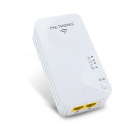 Metronic Prise CPL Wi-Fi 600 Mb/s Router