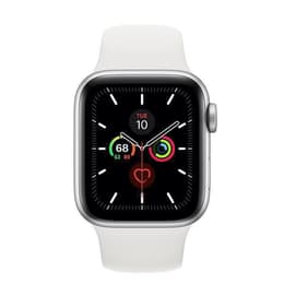 Apple Watch (Series 5) GPS 44 mm - Aluminio Plata - Blanco