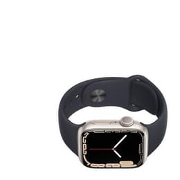 Apple Watch Series 7 (2021) GPS + Cellular 41 mm - Aluminio Blanco estrella - Correa deportiva Negro