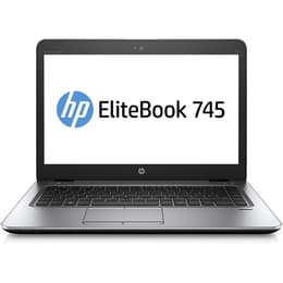 HP EliteBook 745 G4 14" A10 2.4 GHz - SSD 256 GB - 8GB - AZERTY - Francés