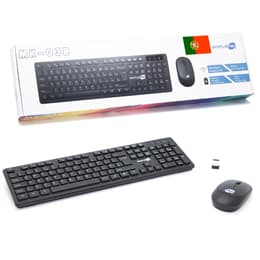 Simpletek Teclado QWERTY Portugués Wireless M&K PORTOGALLO Kit Mouse and Keyboard