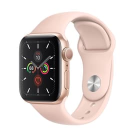 Apple Watch Series 5 (2019) GPS 44 mm - Aluminio Oro - Correa deportiva Rosa