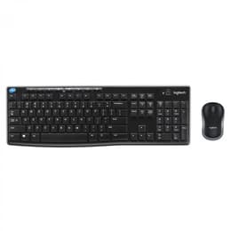 Logitech Teclado QWERTY Italiano Wireless Mk270