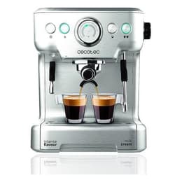Cafeteras express combinadas Sin cápsulas Cecotec Power Espresso 20 Barista Pro 2,7000L - Plata