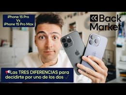 iPhone 15 Pro vs 15 Pro Max: Descubre las TRES DIFERENCIAS 👀